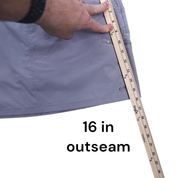 Orvis Skort Active Athletic‎ Golf Skirt Pockets Pull On Lavender/Gray Size S - Picture 8 of 11